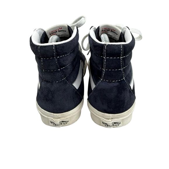 VANS Unisex Sk8 Hi Heiq Eco Dry Dupont Water Repellent Blue  Sneakers M5.5 W 7 - Picture 4 of 15